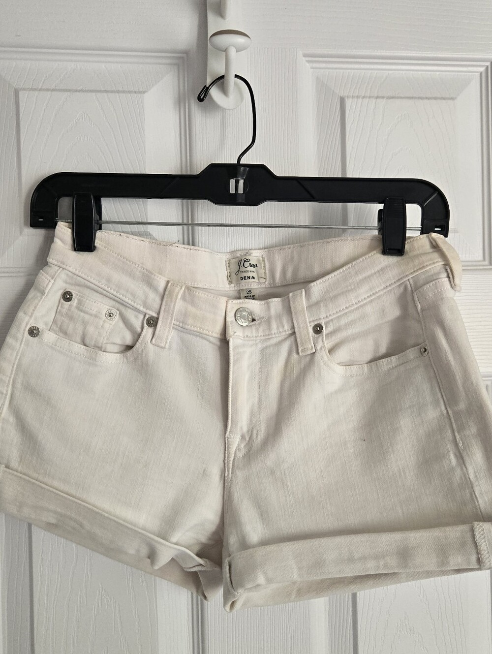 JCrew White Shorts In Size 2